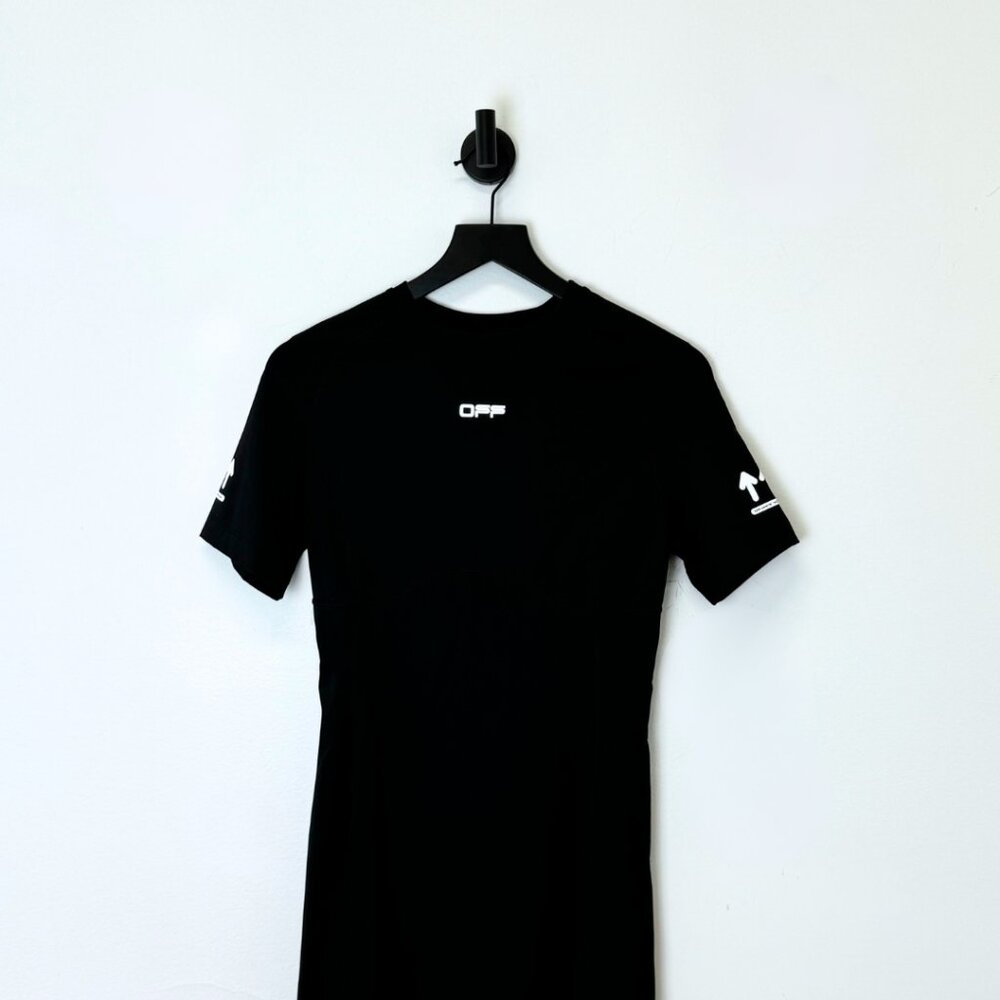 Off White T-Shirt Dress